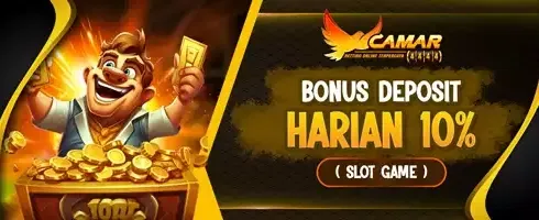 Bonus Deposit Harian Spesial 10% promotion